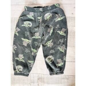 Star Wars Sweat Pants Baby 18 months Green Baby Yoda